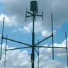 The deployed tactical DF antenna